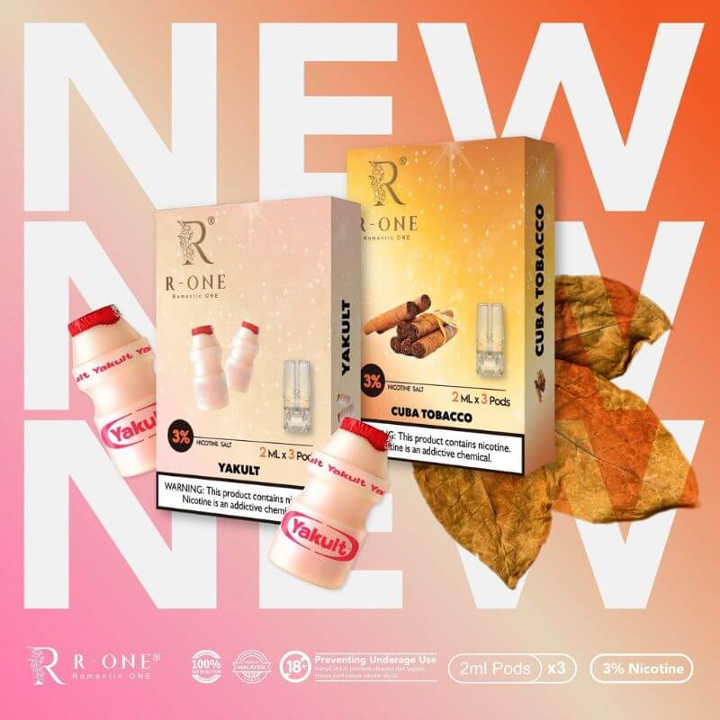 R-ONE-PODS-YAKULT-AND-R-ONE-PODS-CUBA-TOBACCO-SG-Vape-SG-Party